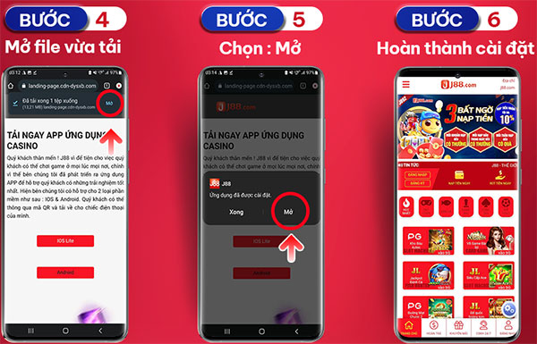 Hướng dẫn cách tải app J88 nhanh chóng và đơn giản 4 cac buoc tai app j88.com